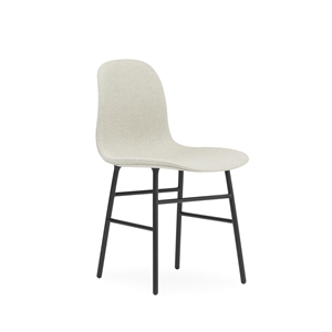 Normann Copenhagen Form Spisestuestol Sort stål/Main Line Lin MLF20