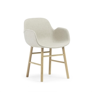 Normann Copenhagen Form Spisestuestol med Armlener eik/Main Line Lin MLF20