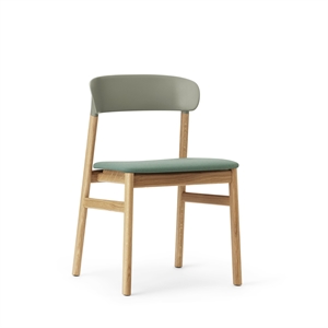 Normann Copenhagen Herit Spisestol Trukket Eik/støvet Grønn