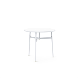 Normann Copenhagen Union Bord Hvit Ø80 x H74,5 cm