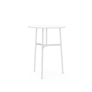 Normann Copenhagen Union Bord Hvit Ø80 x H105,5 cm