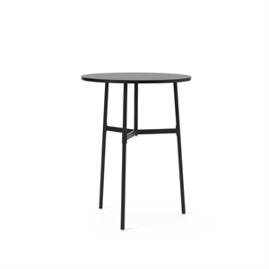 Normann Copenhagen Union-bord Sort Ø80 x H105,5 cm