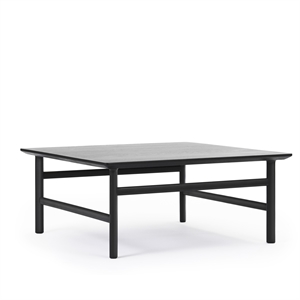 Normann Copenhagen Grow Sofabord Sort Eik 80 x 80 cm