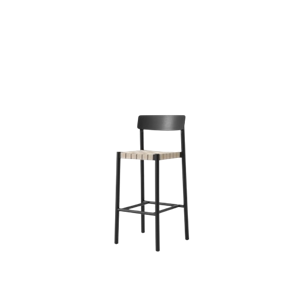 &Tradition Betty TK15 Barkrakk Svart Lakkert Ask/naturlig Linrot