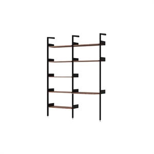 &Tradition Rhomb IF1 &IF5 Hyllekonfigurasjon B Lakkert Valnøtt