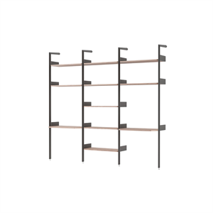 &Tradition Rhomb IF2 &IF4 & IF5 Hyllekonfigurasjon i Lakkert Valnøtt