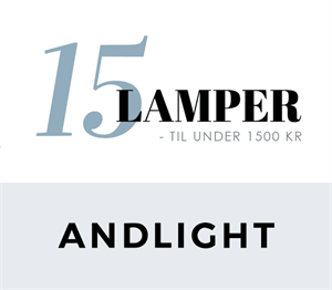 15 lamper under 1500 kr design taklampe bordlampe
