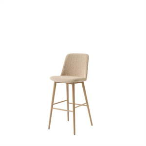 &Tradition Rely HW135 Barkrakk Høy Rygg Lakkert Eik/Karakorum 003 Duna