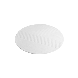 Woud Kyoto Rundt Gullteppe 250 Off White