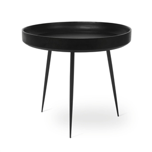 Mater Bowl Salongbord Stor Sort Mangotre