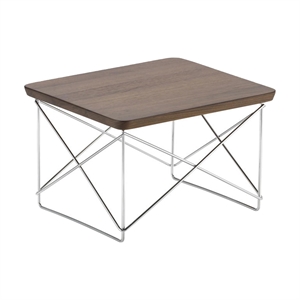 Vitra Occasional LTR Nattbord Valnøtt/ Krom
