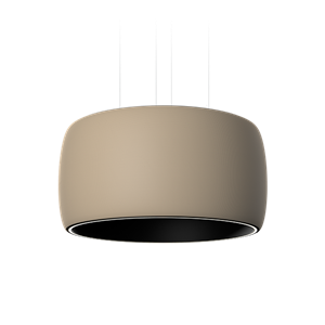 Intra Lighting Black Hole Taklampe med Lydsystem Ø84 Beige