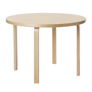artek Aalto 90A rundt bord Bjørk