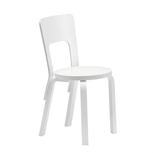 artek 66 Spisestuestol Hvit