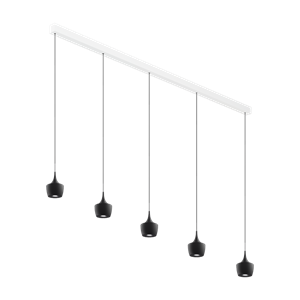 Intra Lighting Biba Edgy Taklampe Onyx