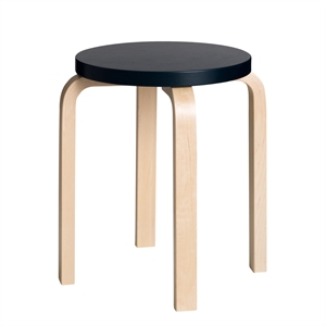 artek E60 Krakk Bjørk/ Sort