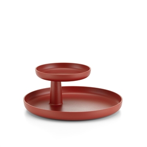 Vitra Rotary Tray Skrivebordoppbevaring Mørk Murstein