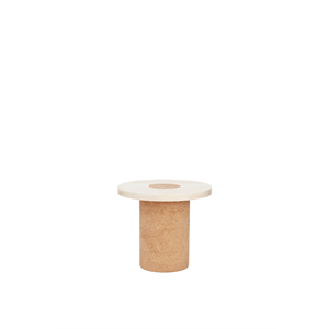 Frama Sintra Sidebord/sofabord Liten Hvit Marmor/kork