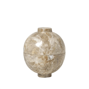 Kristina Dam Studio Marmorkule Ørkenstorm Skulptur XL