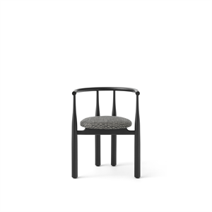 New Works Bukowski Spisestol Sort og Rent Lin 080