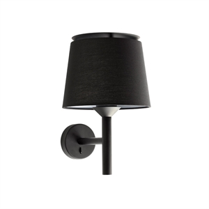 Faro SAVORY Vegglampe Sort