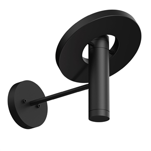 Tonone Beads Vegglampe 35 Uplight Hardwired Røykfarget Svart