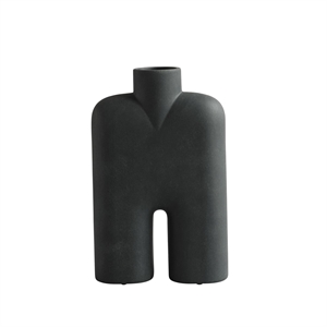 101 Copenhagen Cobra Vase Høy Medium Sort