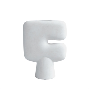 101 Copenhagen Tribal Vase Stor Ben Hvit