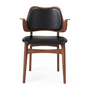 Warm Nordic Gesture Spisestol med Sete- og Ryggtrekk i Teak og eik/Prescot207