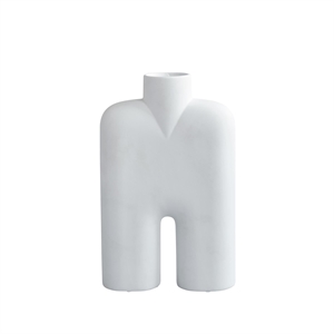 101 Copenhagen Cobra Høy Vase Medium Bein Hvit