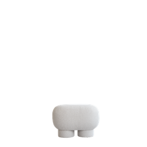 101 Copenhagen Big Foot Bench Liten Bouclé