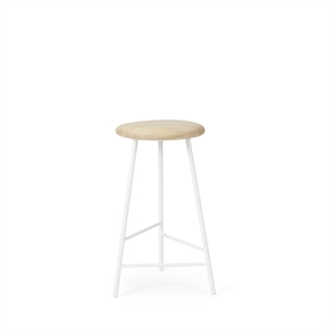 Varm Nordisk Pebble Barkrakk H65 Ask/ Hvit