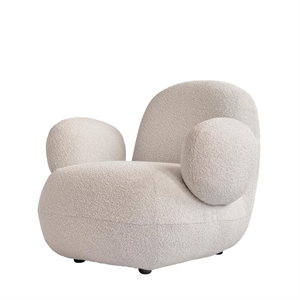 101 Copenhagen Toe Lenestol med Armlener i Off White