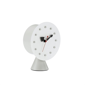 Vitra Cone Base Klokke Kremhvit