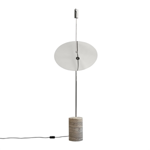 101 Gulvlampe Moon Krom