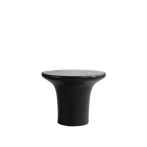 101 Copenhagen Trumpet Sidebord Lavt Sølv Travertin