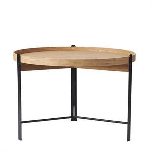 Warm Nordic Compose Salongbord Ø70 Eik/ Sort