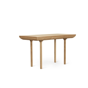 Varmt Nordisk Rúna Skrivebord L130 Hvit Eik
