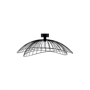 Globen Lighting Ray 86 Vegg/ Taklampe Sort