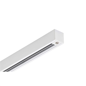 Antidark Designline-skinne 1,9 m Hvit
