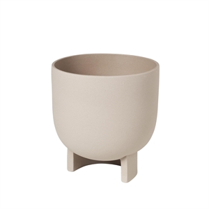 Kristina Dam Studio Serene Flowerpot Terrakotta Sand Stor