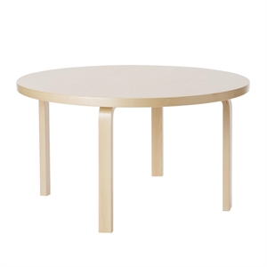 artek Aalto 90A Rundt Bord 60cm Bjørk