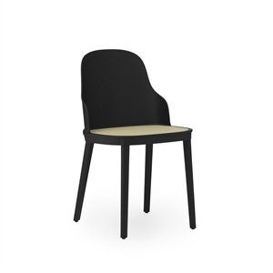 Normann Copenhagen Allez Spisestol med Rotting , Sort
