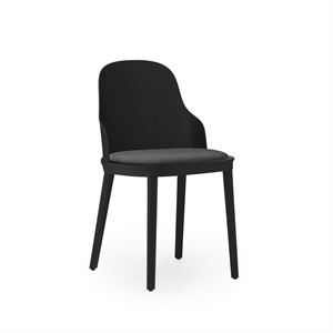 Normann Copenhagen Allez Spisestol Lerret Trukket Sort
