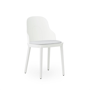 Normann Copenhagen Allez Spisestol Lerret Trukket Hvit