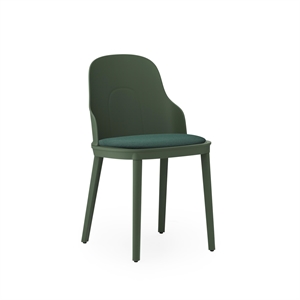 Normann Copenhagen Allez Spisestuestol Lerret Trukket Grønn