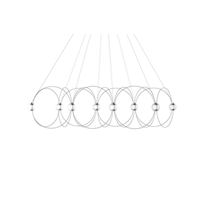 DCWéditions Munari Taklampe X8 Sort