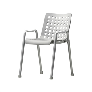 Vitra Landi Utendørs Stol Matt Aluminium