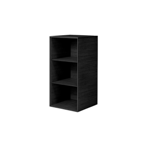 Audo Frame-skap 70 med 2 Hyller Svartbeiset Ask