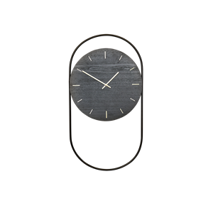 Andersen Furniture A-veggklokke Sort